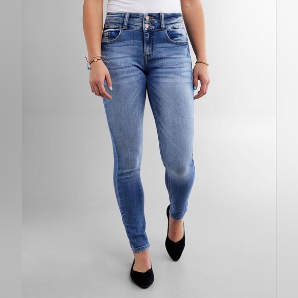 Kancan Signature Kurvy Mid-Rise Skinny Jean size 25 - Picture 6 of 6